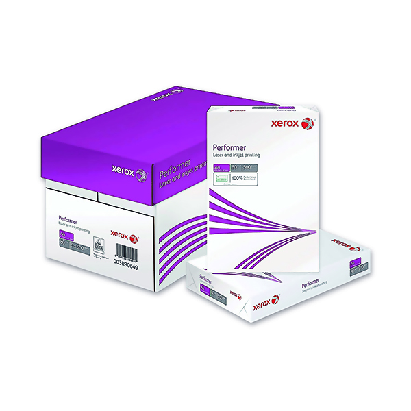 Xerox Performer White A4 80gsm Paper (2500 Pack) XX49049