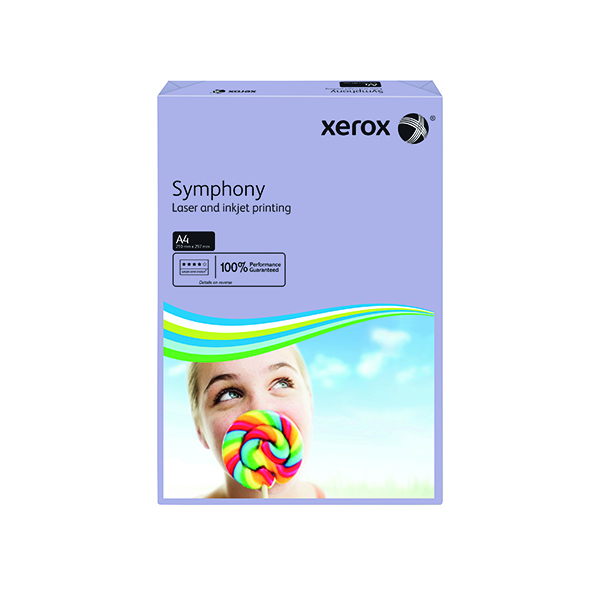 Xerox Symphony Pastel Blue A4 80gsm Paper (500 Pack) XX93967 XX93967